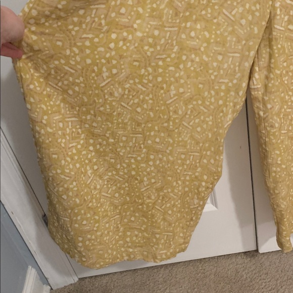 Cost Plus World Market Mustard Jumpsuit - Picture 6 of 8